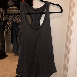 Size 4 lululemon top gray
